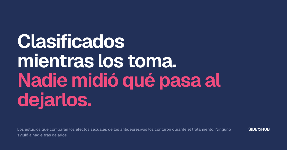 ¿Antidepresivos con menos efectos secundarios sexuales?