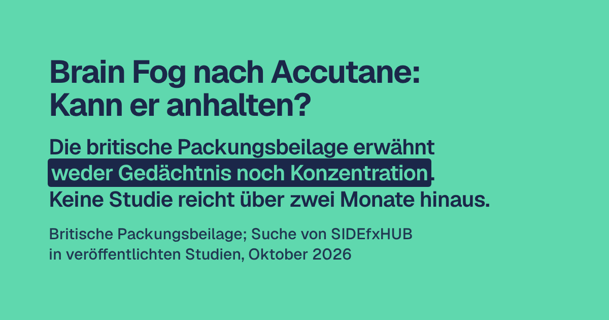 Brain Fog nach Accutane: Kann er anhalten?