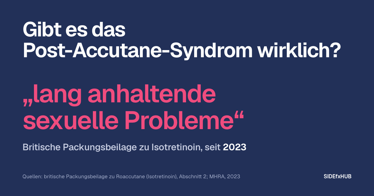 Gibt es das Post-Accutane-Syndrom wirklich?