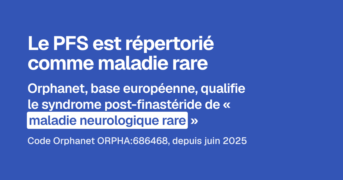 Le PFS est répertorié comme maladie rare