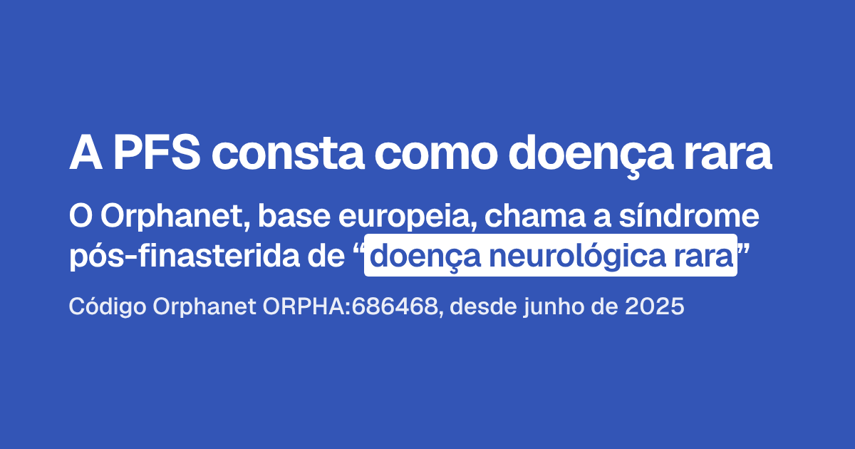 A PFS consta como doença rara