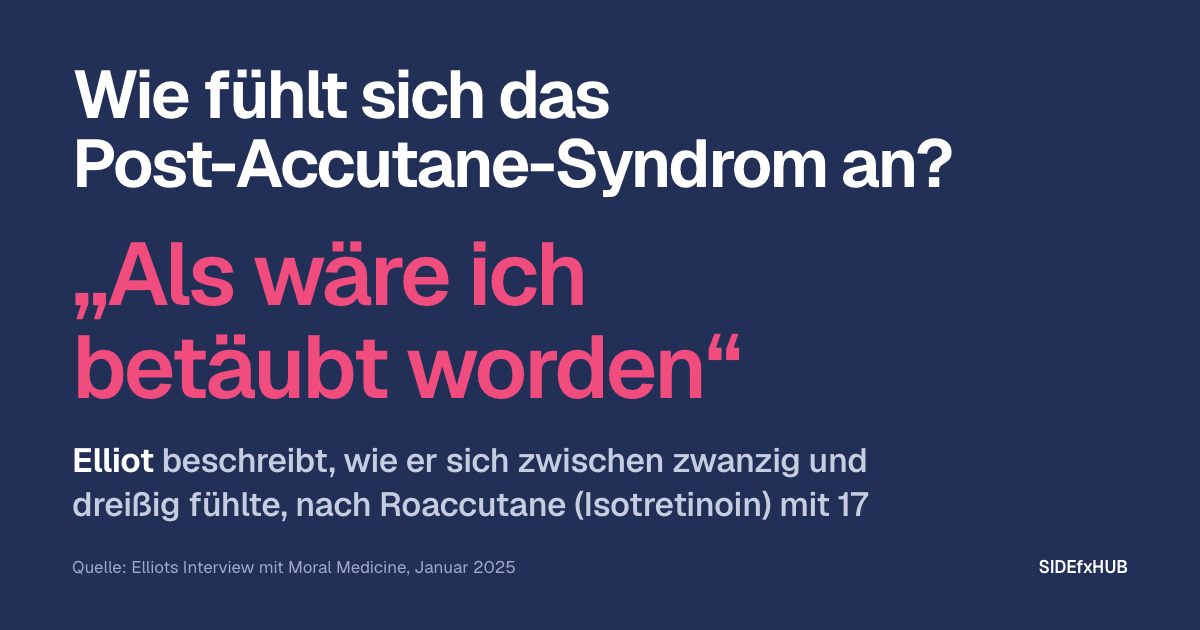 Wie fühlt sich das Post-Accutane-Syndrom an?